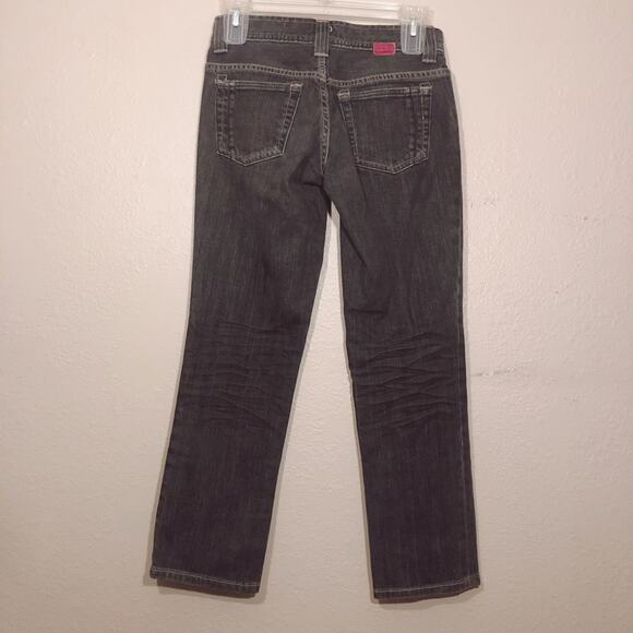 Joie Dark Wash Low Rise Cropped Jeans - Picture 7 of 12